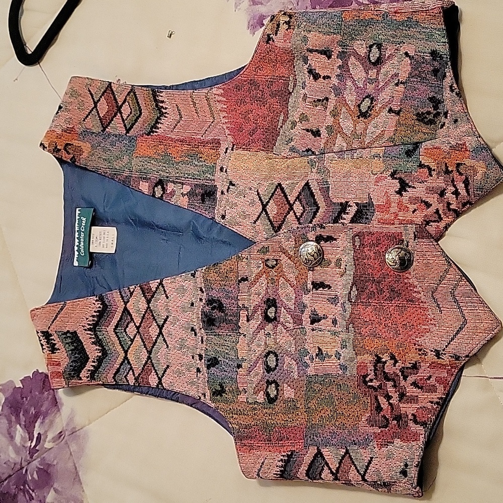 Silk Coldwater Creek vest, S